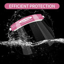 2x Kids Elastic Full Face Shield School Guard Face Cover Visor Hat Dustproof