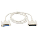 1.5M Male 25 Pin to Female DB25 Parallel Centronics Cable Replacement F8G8