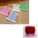 Set of 100 Plastic Floss Bobbins Keep Thread Organized and Untangled  Wrap and