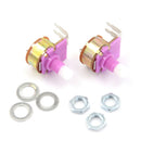 2X WH149 With Switch Potentiometer Adjustable Resistance Electronic Component 3C