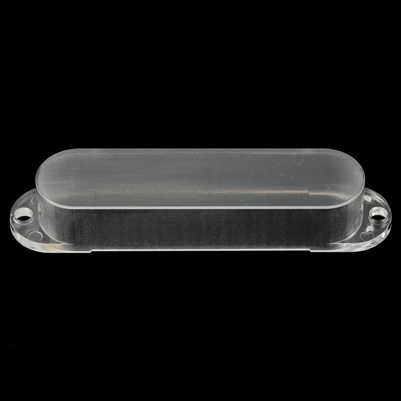 Transparent Closed Single Coil Pickup Covers For Fender Strat Electric Guit