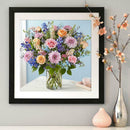 5D DIY Full Drill Diamond Painting Flowers Embroidery Mosaic Kits (hg353)