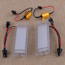 2pcs 18 LED White License Plate Light fit for Alfa Romeo 147 156 159 166 MiTo GT