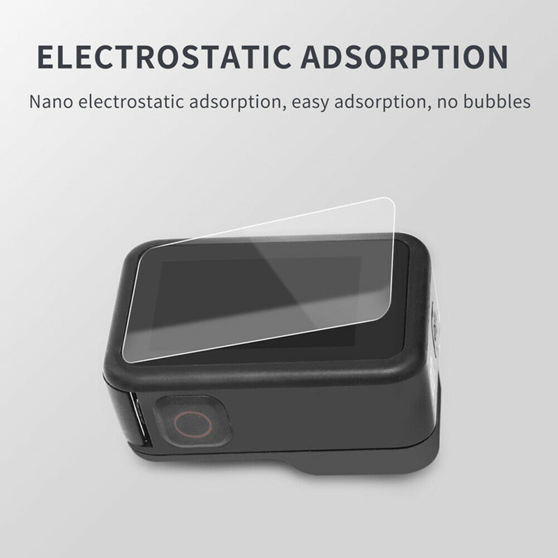 1 Set Tempered Glass Screen Lens Cover Film for Gopro Hero 8 Camera Accessories