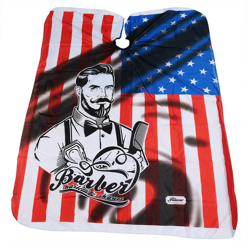 Waterproof Cutting Haircut Salon Barber Cape Hairdressing Apron America FT
