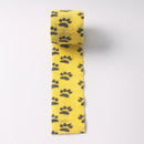 5x Cat Dog Pet Cohesive Bandage Gauze Tape Wrap Claws Prints Yellow for  Bandage
