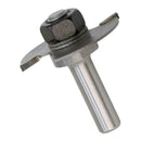 8mm Shank Biscuit Joiner Cutter Router Bit With Top Bearing 2mm Cutter Tool