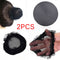 2PCs Women Ballet Dance Skating Snoods Hair Net Bun Cover Black Nylon Material Z