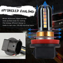 Universal 2PCS H8 H11 6500K 30W High Power LED Fog Light Lamp B Gw
