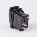 5 Waterproof 12V 20A Bar Rocker Marine Switch Car Boat LED 5 Colors Light