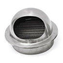 Stainless Steel Ventilation Wall Air Vent Exhaust Extractor Ducting 80mm N2F9