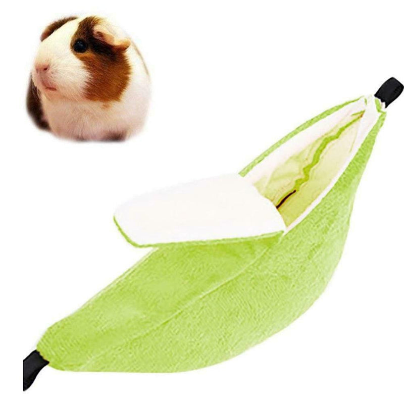 Hamster Banana Shaped Hammock Small Pet Gerbil Rat Mouse Hanging Nest Bed Toys