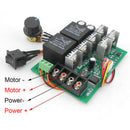 DC 10-50V 40A 2000W PWM DC Motor Pump Speed Regulator High Power Speed C BAA