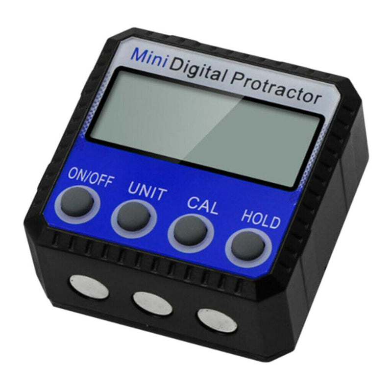 Magnetic Mini LCD Digital Protractor Angle Gauge Electronic Inclinometer
