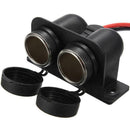 Car Cigarette Lighter Socket Dual Motorcycle Cigarette Lighter Socket Seat