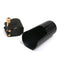 Plastic clarinets Nozzle cap with PU ligature Black