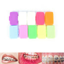 2Packs Fruit Scent Dental Orthodontics Ortho Wax For Braces Gum Irritation ME