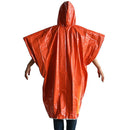 Outdoor Raincoat Disposable Dual Color Thermal First Aid Survival Raincoat A