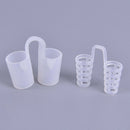 8 Pcs/Box Anti Snore Apnea Slicone Nose Clip Anti-snoring Breathe Aid Stop Sno%!
