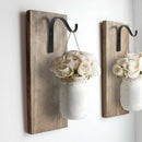 Wrought Iron Hanging Plants Wall Hooks Clothing Storage With Screws