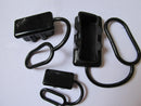 2 Battery Quick Connector Cover Dust Cap. for 50A Plug End Black