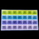 Weekly 7 Days Pill Boxes Medicine Tablet Case Holder Container Storage Or Dwyx