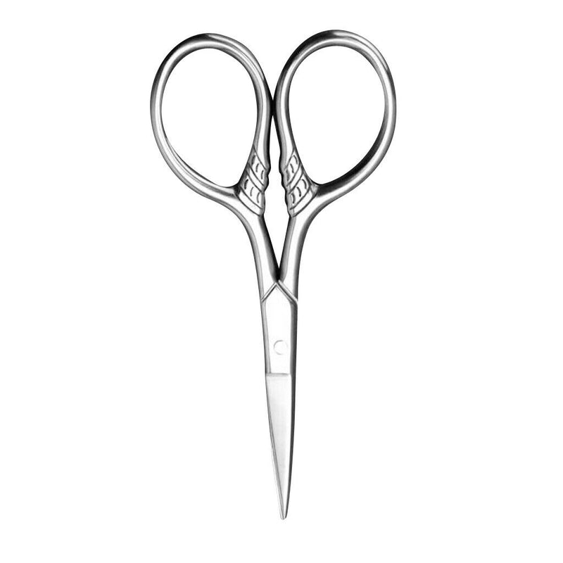 Stainless Steel Men Beard & Mustache Trimming, Cutting Styling Scissors, Barber