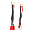 4mm Banana Male Plug to JST Male/Female Parallel Battery Charge Lead Cord