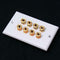 1Pack Speaker Cable Wall Plate 8 Banana Plug