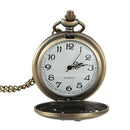 Quartz pocket watch Trend design hollow carved flower bird quartz pocket wa S4I8