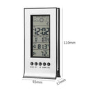 Indoor Outdoor Wireless Weather Station Alarm Clock Snooze ForecastCalendar
