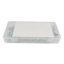 100pcs 12 Sizes Double Wire Spring Hose Clamps Fuel Line Hose Tube Clip Assorted