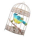 Metal Birdcage Hanging Wall Art Decor Wedding Gift Card