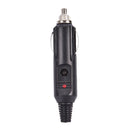 2Pcs 12V Universal Male Car Cigarette Lighter Socket Plug Connector 15A Fused TO