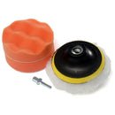 3-Inch Car Polishing Waxing Sponge 7-Piece Car Cleaning Care Set F4S9