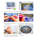 Diy 5D Diamond Painting By Number Kits, Crystal Rhinestone Diamond Embroide W7I1