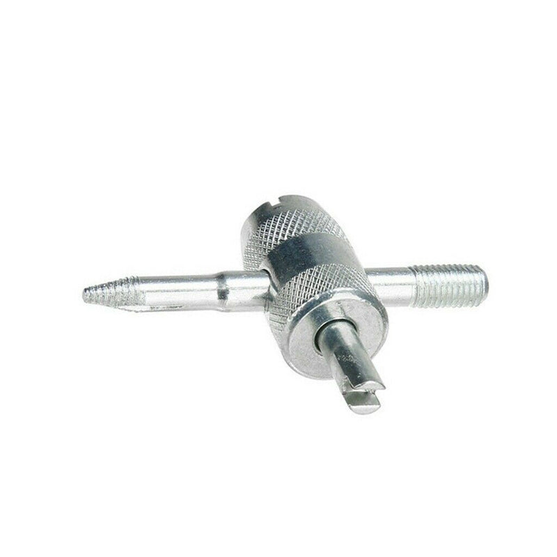 Valve Core Tool Set - 6Pcs Valve Cores, 4-Way Valve Tool, Single Head Valve Core