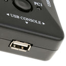 2-Port USB KVM Switch Box +2 VGA Cables Computer Elements