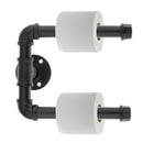 Iron Wall Mounted Towel Rack Bar Hanger Tissue Holder Bathroom Bedroom Hotel