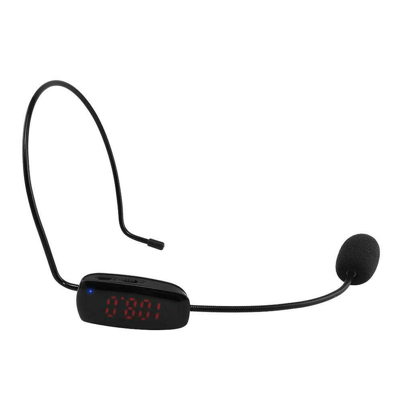 Wireless Headset Microphone Handsfree Mic for Speaker Teacher Meeting Classroom