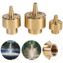 1/2 DN15 Brass Column Fireworks Fountain Nozzles Sprinkler Spray HeadJC3C