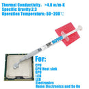 1pcs GD900 CPU cooler Thermal Grease Paste CPU VGA LED LCD Cooling fan HeatsinME