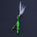 5pcs 12g VIB Metal Hard Fishing Lures Feather Baits Fishing Tackle