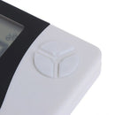 HTC-2 Digital LCD Temperature Humidity Clock Electronic Thermometer Hygrometer