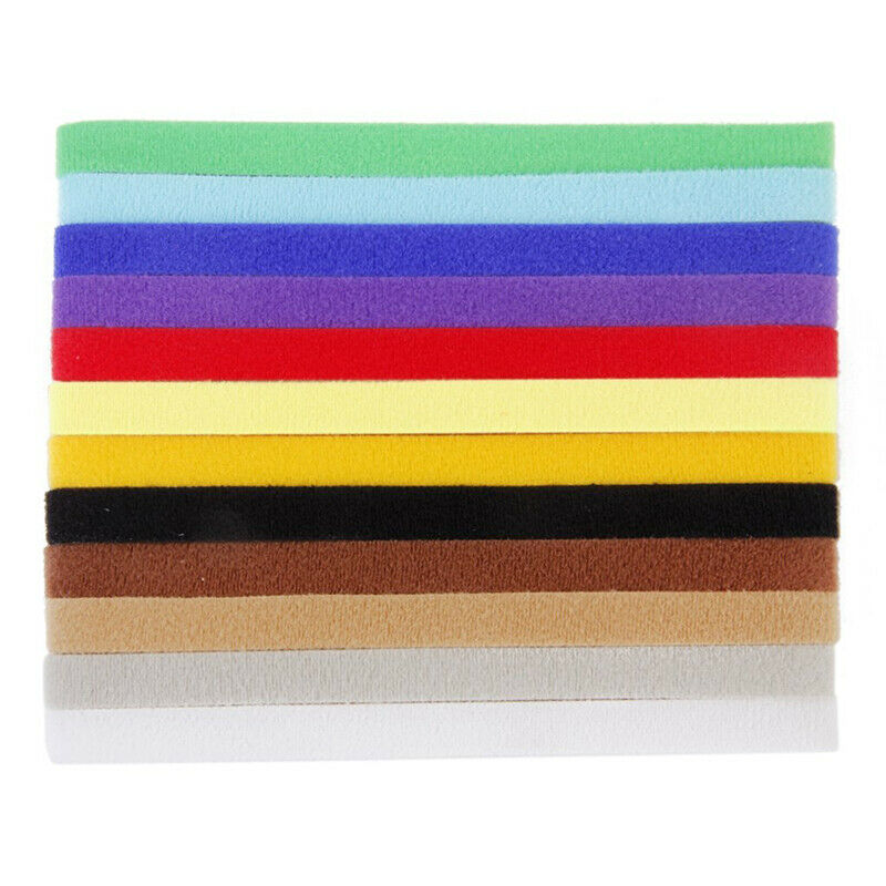 Lot of 12pcs 12 Colors Necklace ID Identification Adjustable Self-Adhesive