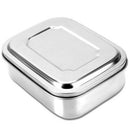Portable 3 Grid Stainless Steel Lunch Box Tableware Food Container Single L