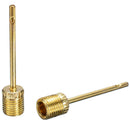 14pcs Bicycle Tire Ball Air Pump SV AV DV Valve Copper Plastic Adapter Set