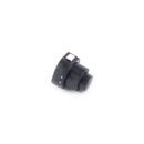 10PCS a lot Flashlight Torch Part Round Push Button Switch Black   OZ