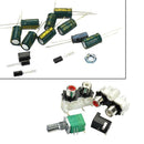6J1 Valve Pre-amp Tube Board Headphone Amplifier+Acrylic Case Kits Component DIY