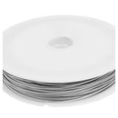 24kg 0.6mm Dia Steel Wire Fishing Line Bobbin Roll 40m U1I7